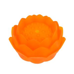 Difusor de aroma Lotus Lamp, color naranja
