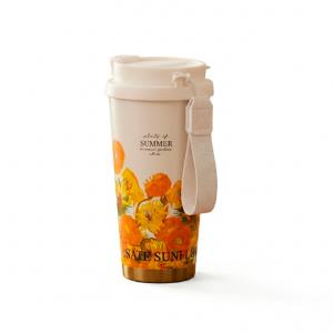 Vaso Térmico de Acero Inoxidable Amarillo